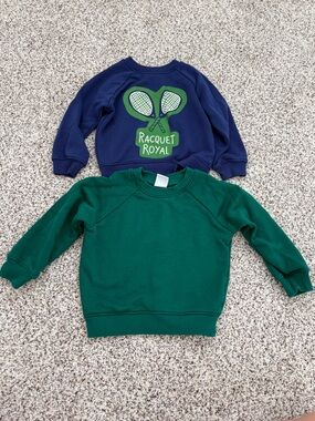 Amazon Essentials Unisex Toddlers' French Terry Crewneck Sweatshirts, 2T
